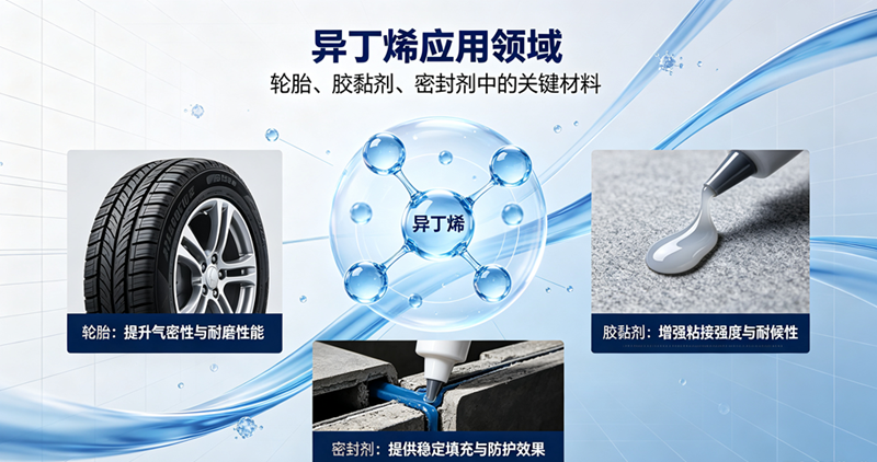 异丁烯在轮胎、胶黏剂、密封剂中的应用